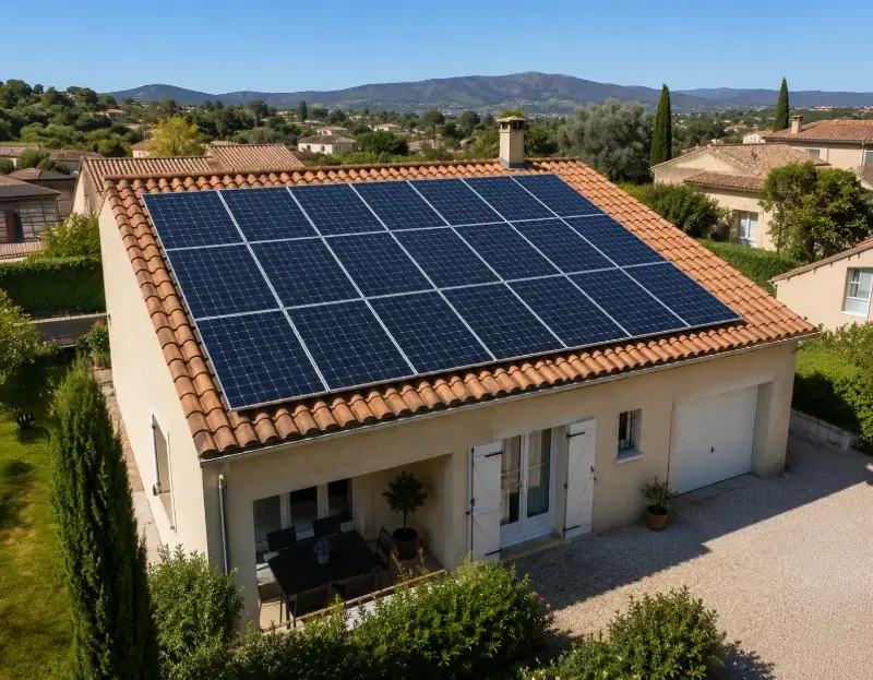 Prime à l'autoconsommation panneaux solaires Pont-Évêque — aide financière de l'État